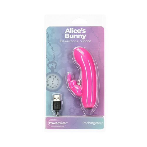 PowerBullet Alices Bunny Silicone Rechargeable Rabbit image 4