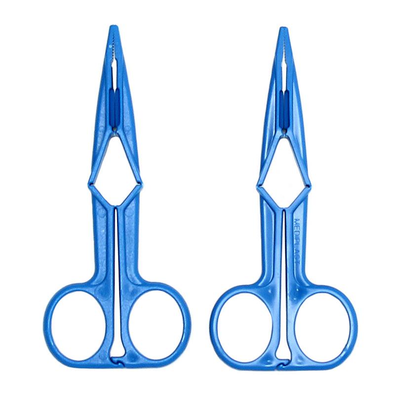 Blue Scissor Nipple Clamps