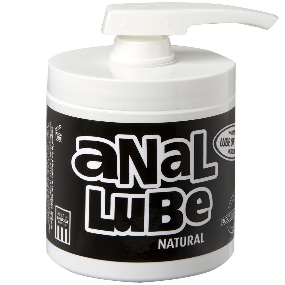 Anal Lube Natural In Pump Dispenser 135ml image 1