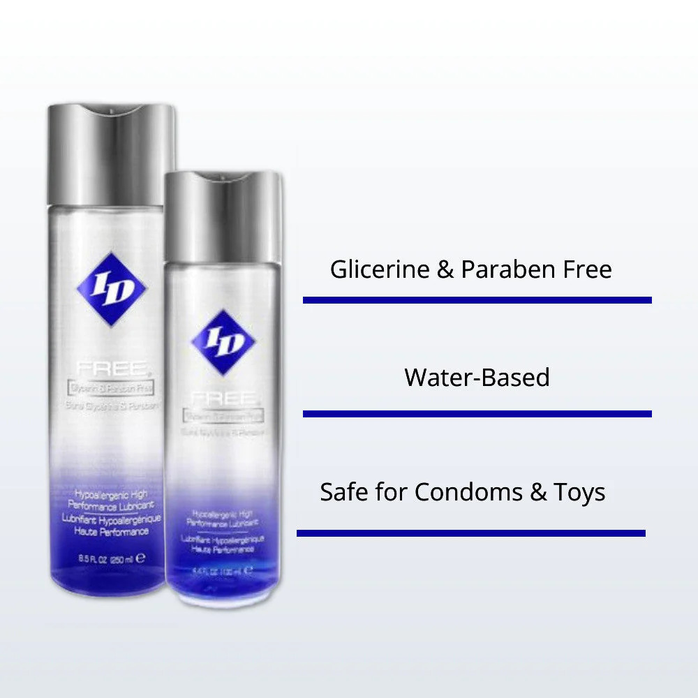ID Free Hypoallergenic Waterbased Lubricant 130ml image 2