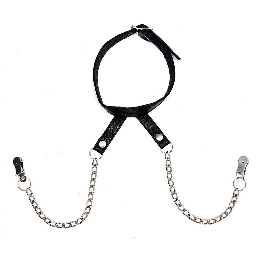 Nipple Clamps With Neck Collar image 1
