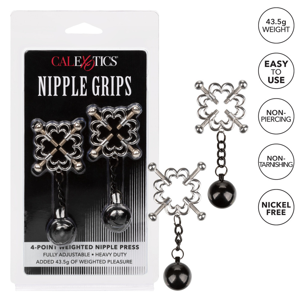Nipple Grips  4 Point Weighted Nipple Press image 4
