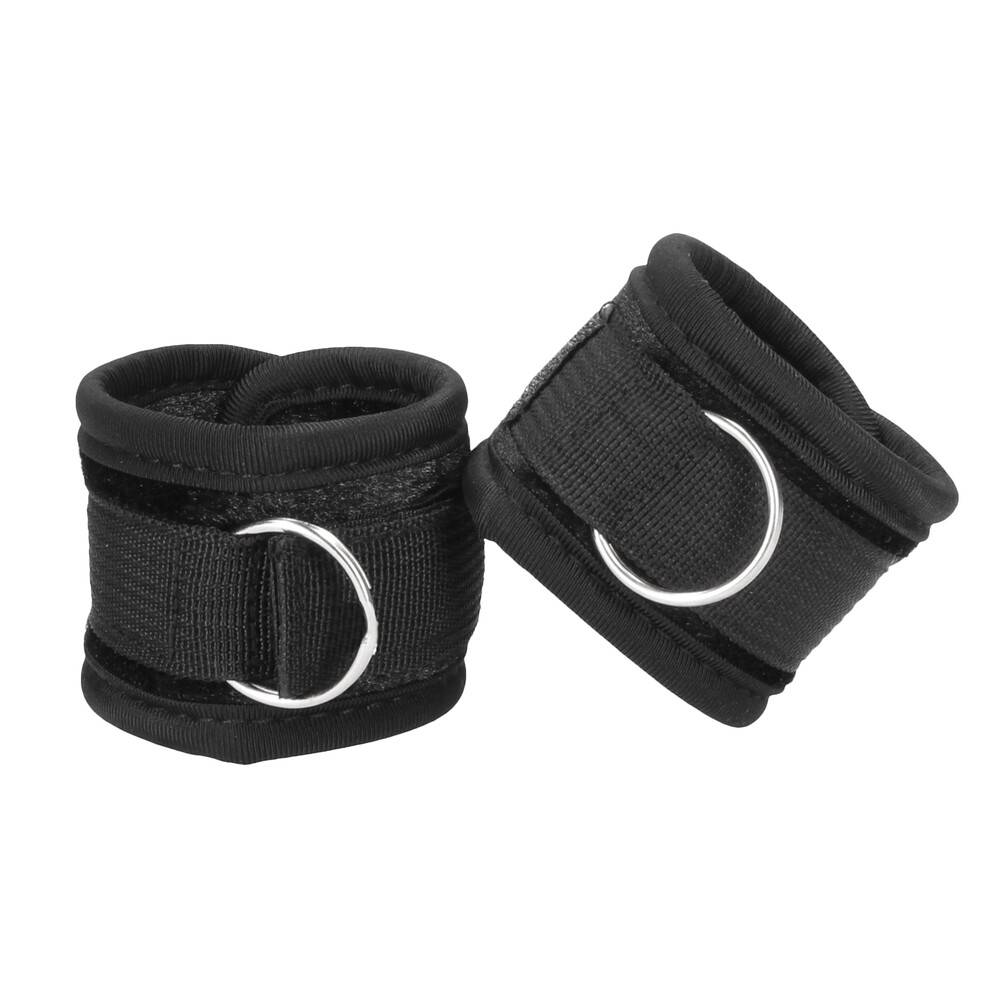 Ouch Velvet And Velcro Wrist Cuffs image 1
