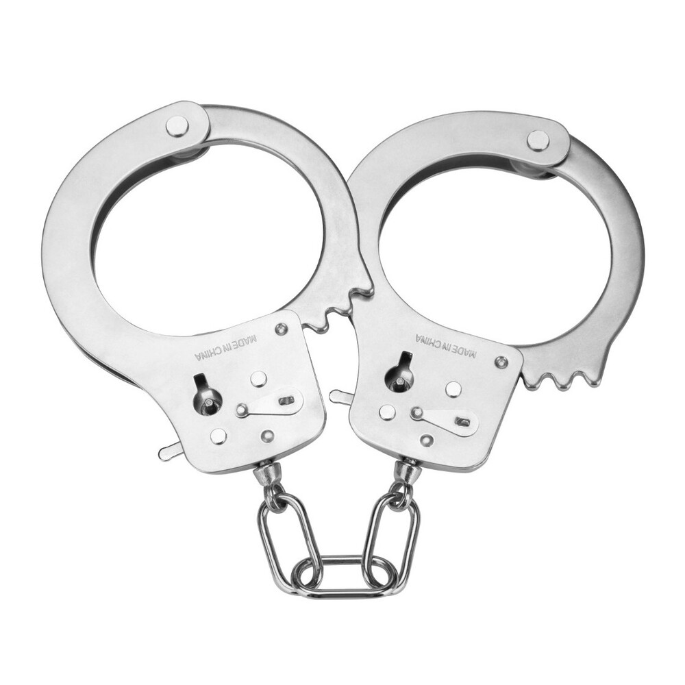 Me You Us Premium Heavy Duty Metal Bondage Handcuffs image 1