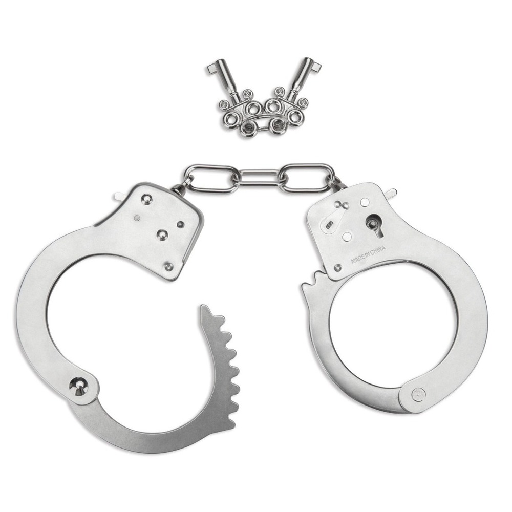 Me You Us Premium Heavy Duty Metal Bondage Handcuffs image 2