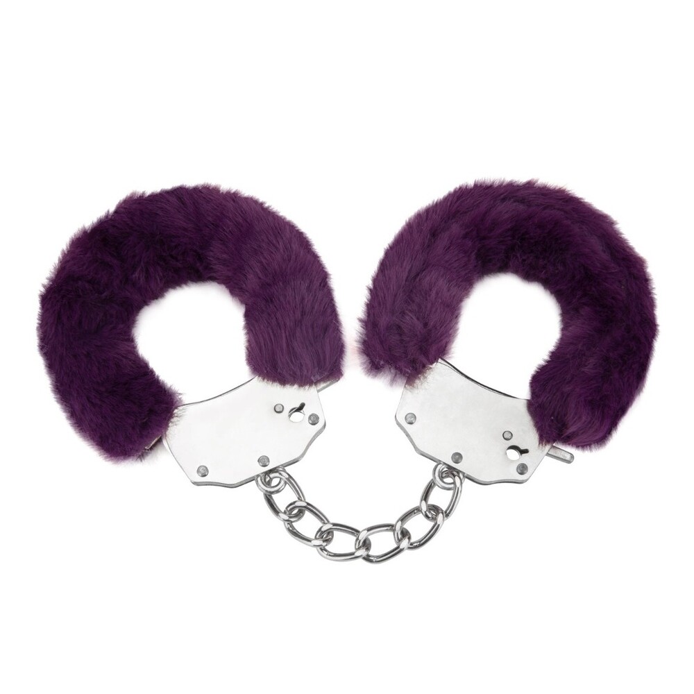 Me You Us Furry Handcuffs Purple image 1