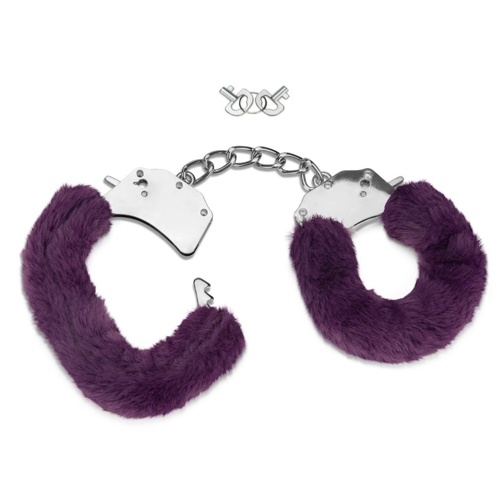 Me You Us Furry Handcuffs Purple image 2