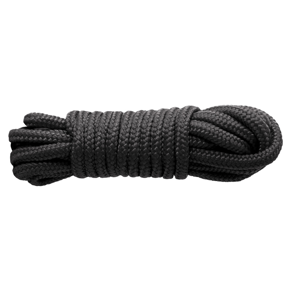 Sinful 25 Foot Nylon Rope Black image 1