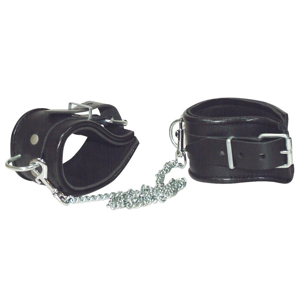 Zado Leather And Chain Ankle Leg Restraint image 1