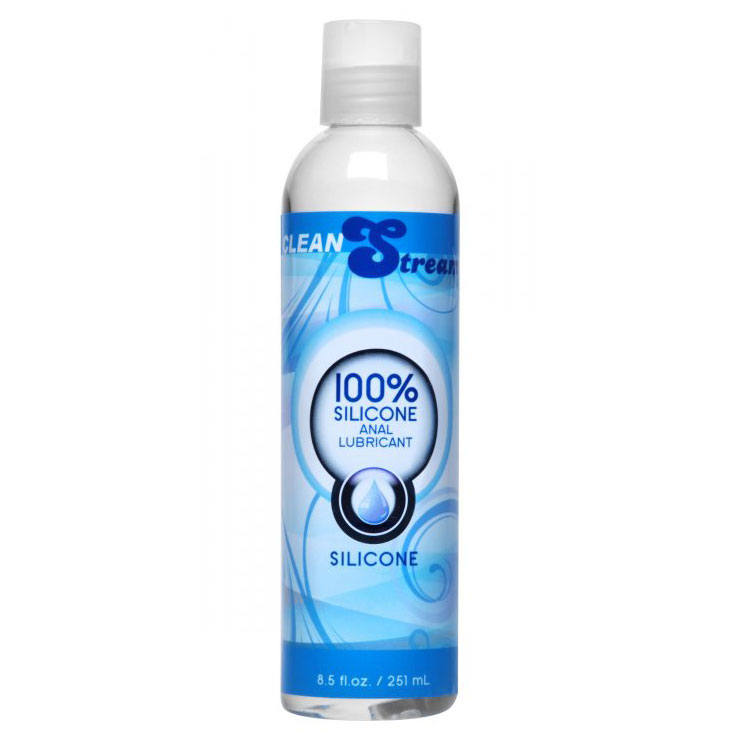 Clean Stream 100 Percent Silicone Anal Lubricant  8.5 oz image 1