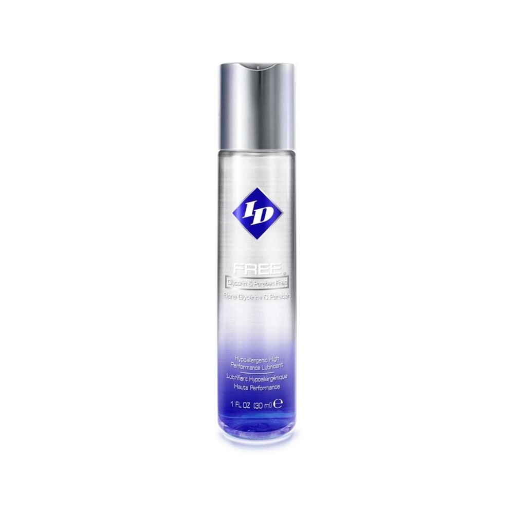 ID Free Hypoallergenic Waterbased Lubricant 30ml image 1
