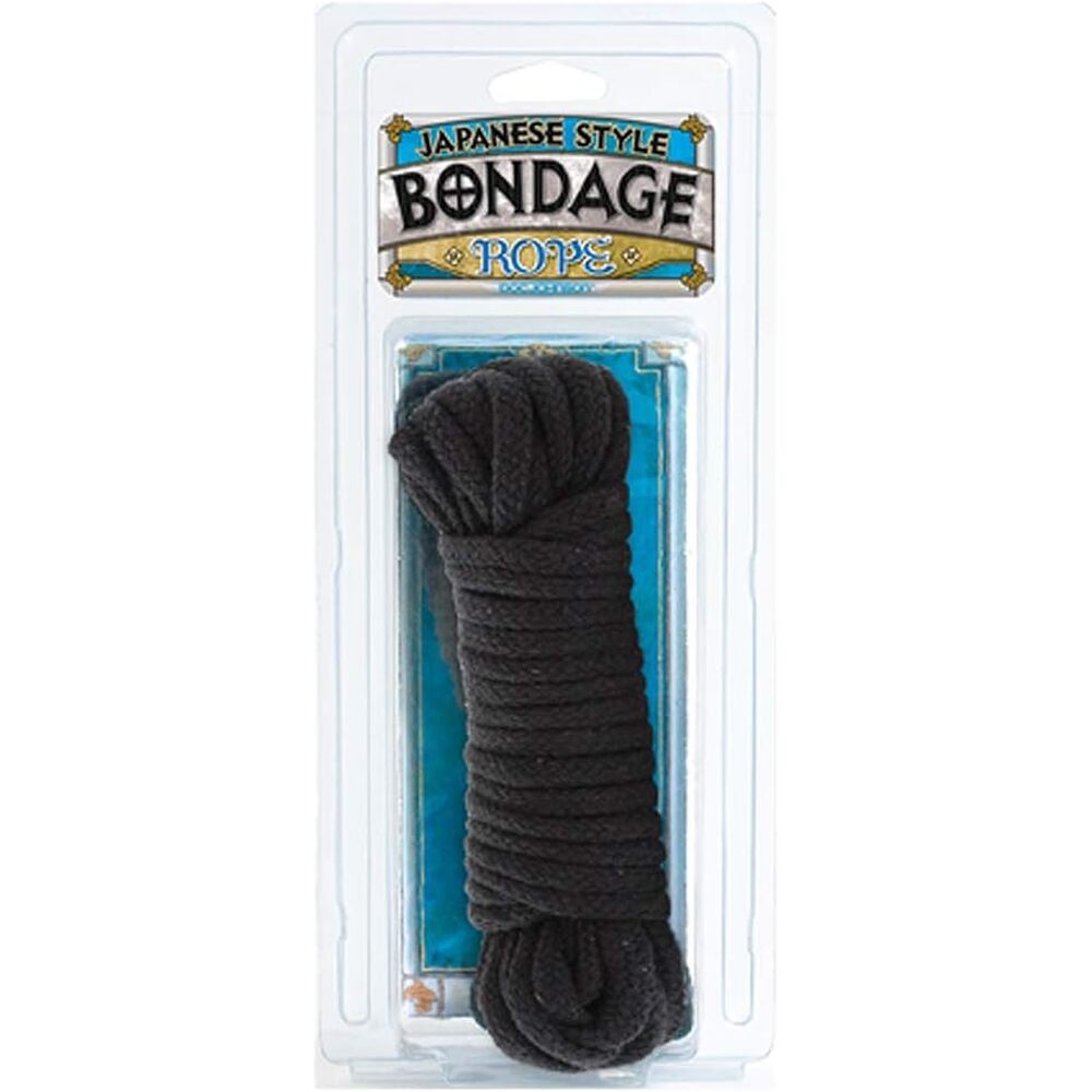 Japanese Style Bondage Rope In Black image 2