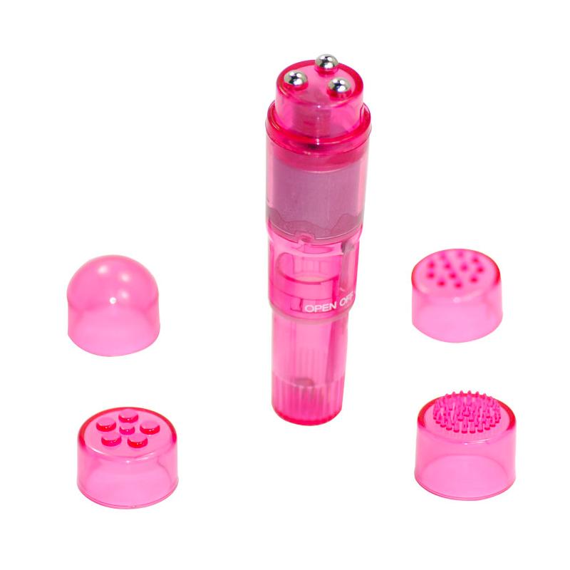 Pink Powerful Pocket Mini Vibrator