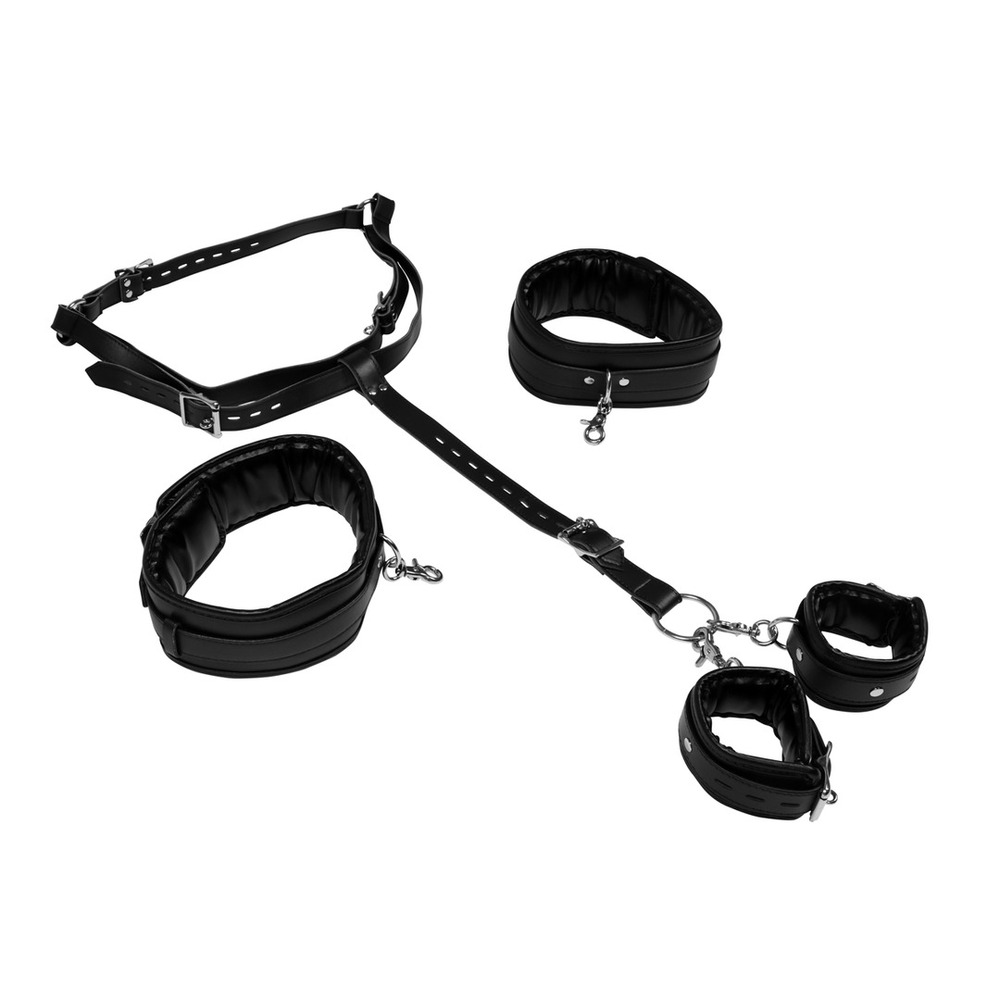Body Harness with High and Hand Cuffs image 2
