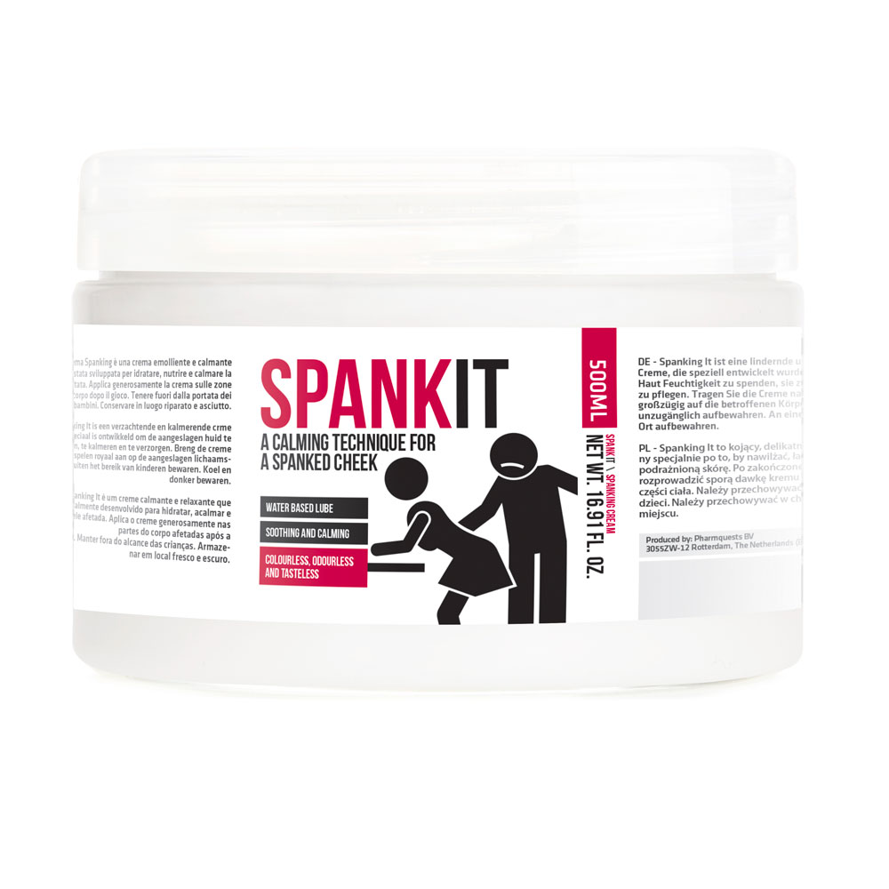 Spank It A Calming Technique For A Spanked Cheek Cream 500 ml image 1