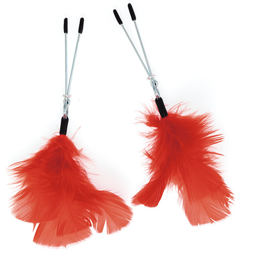 Red Feather Nipple Clamps image 1