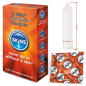 Skins Condoms Ultra Thin 12 Pack