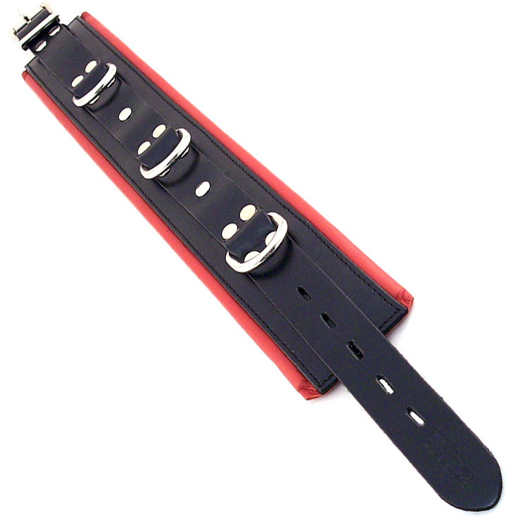 Rouge Garments Black And Red Padded Collar image 1