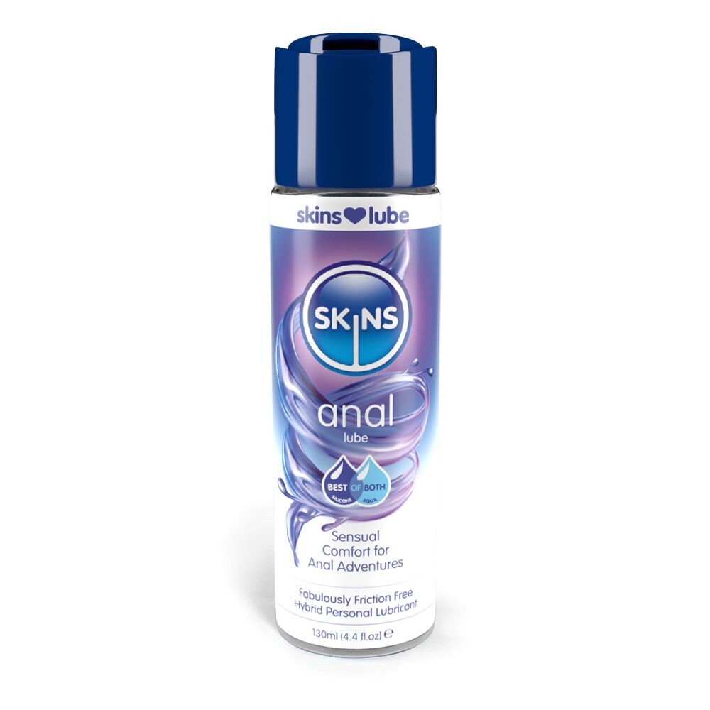 Skins Anal Hybrid Silicone And Waterbased Lubricant 130ml image 1