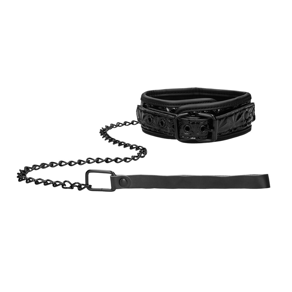 Ouch Luxury Collar With Leash image 1