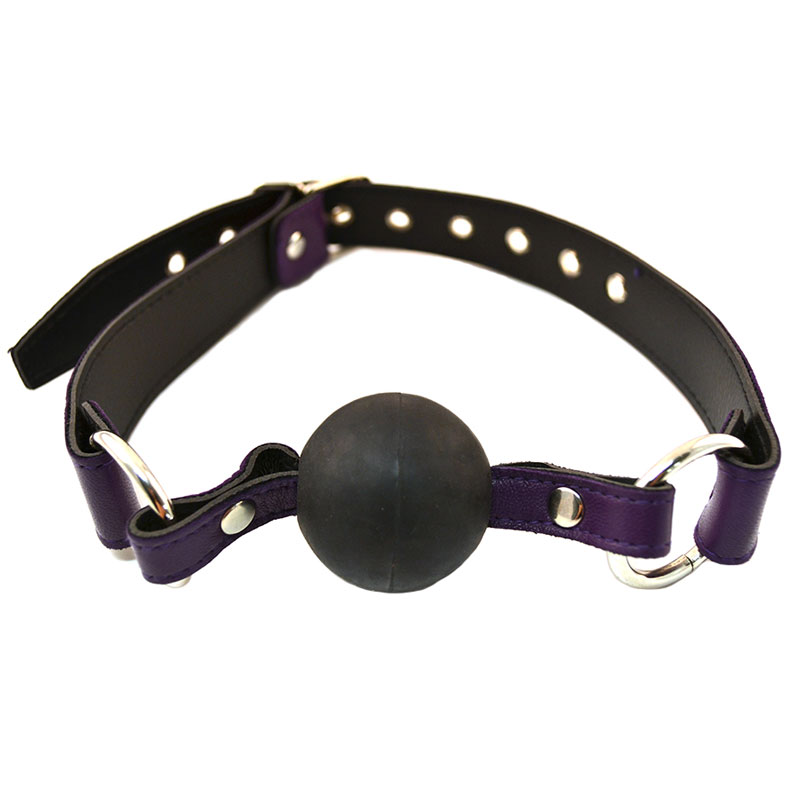 Rouge Garments Ball Gag Purple image 1