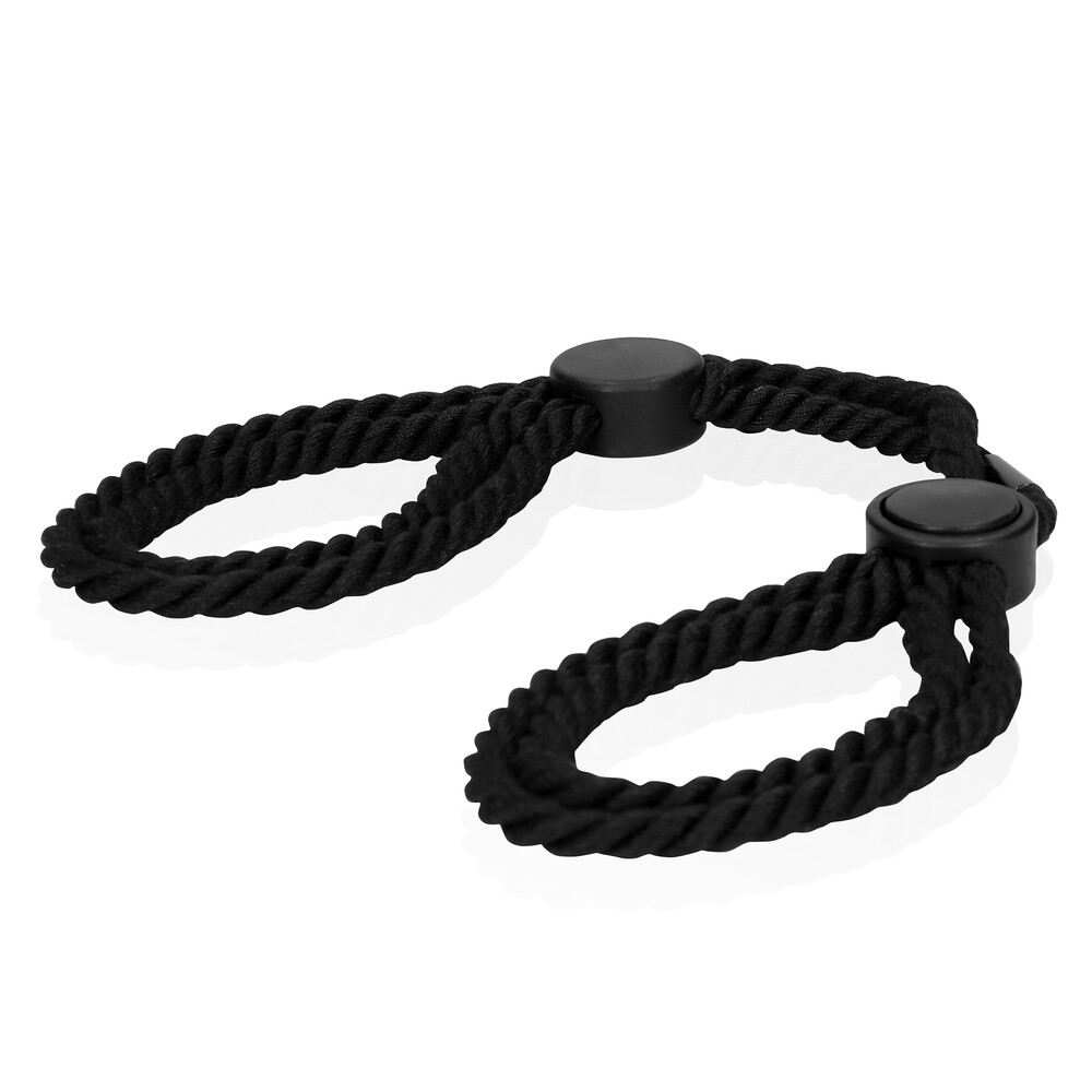 Ouch Adjustable Rope Hand Cuffs image 1