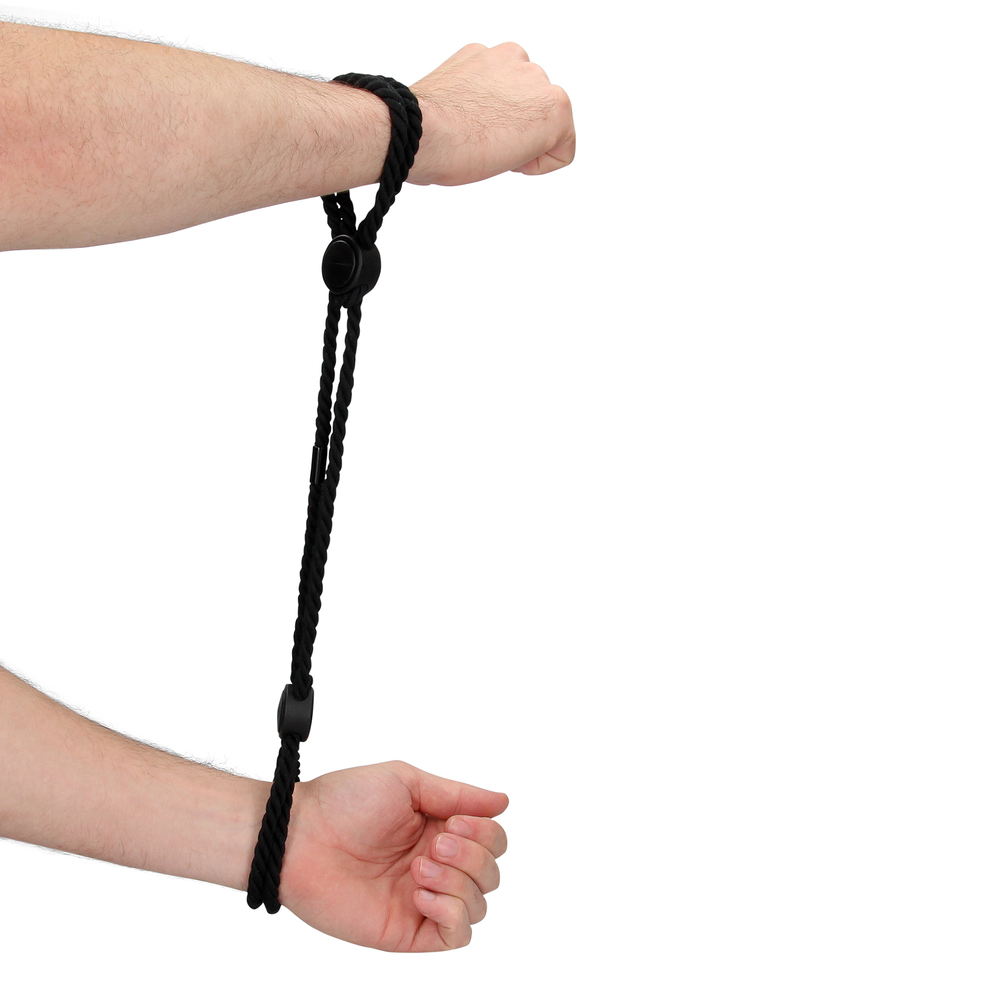 Ouch Adjustable Rope Hand Cuffs image 4