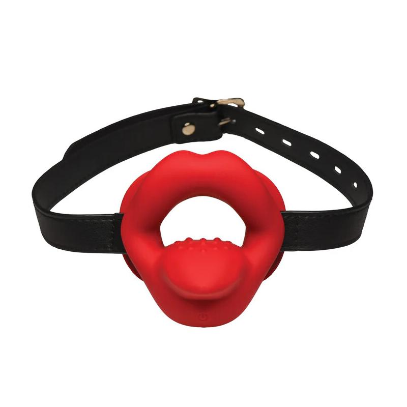 Master Series Vibrating Sissy Mouth Gag