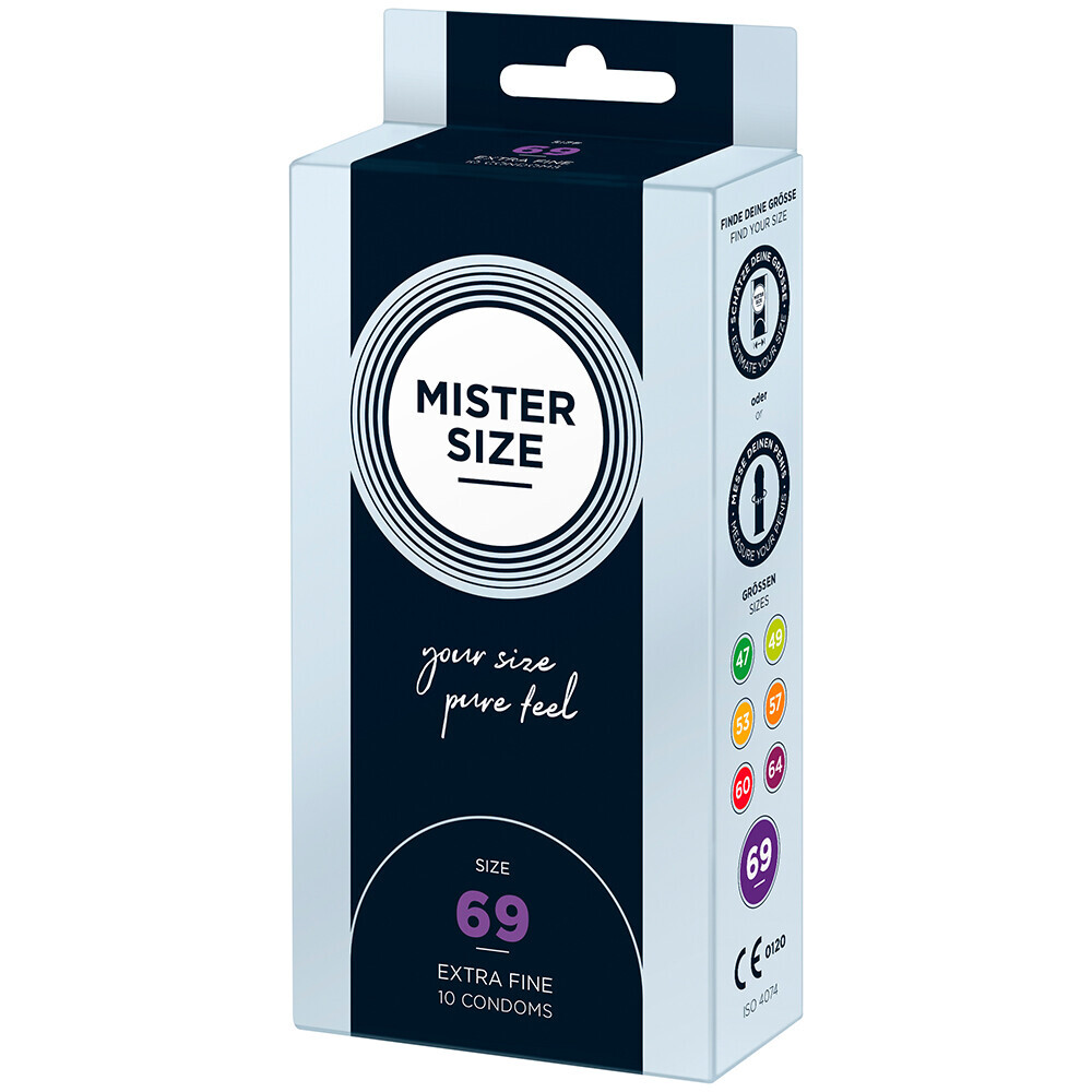Mister Size 69mm Your Size Pure Feel Condoms 10 Pack image 1