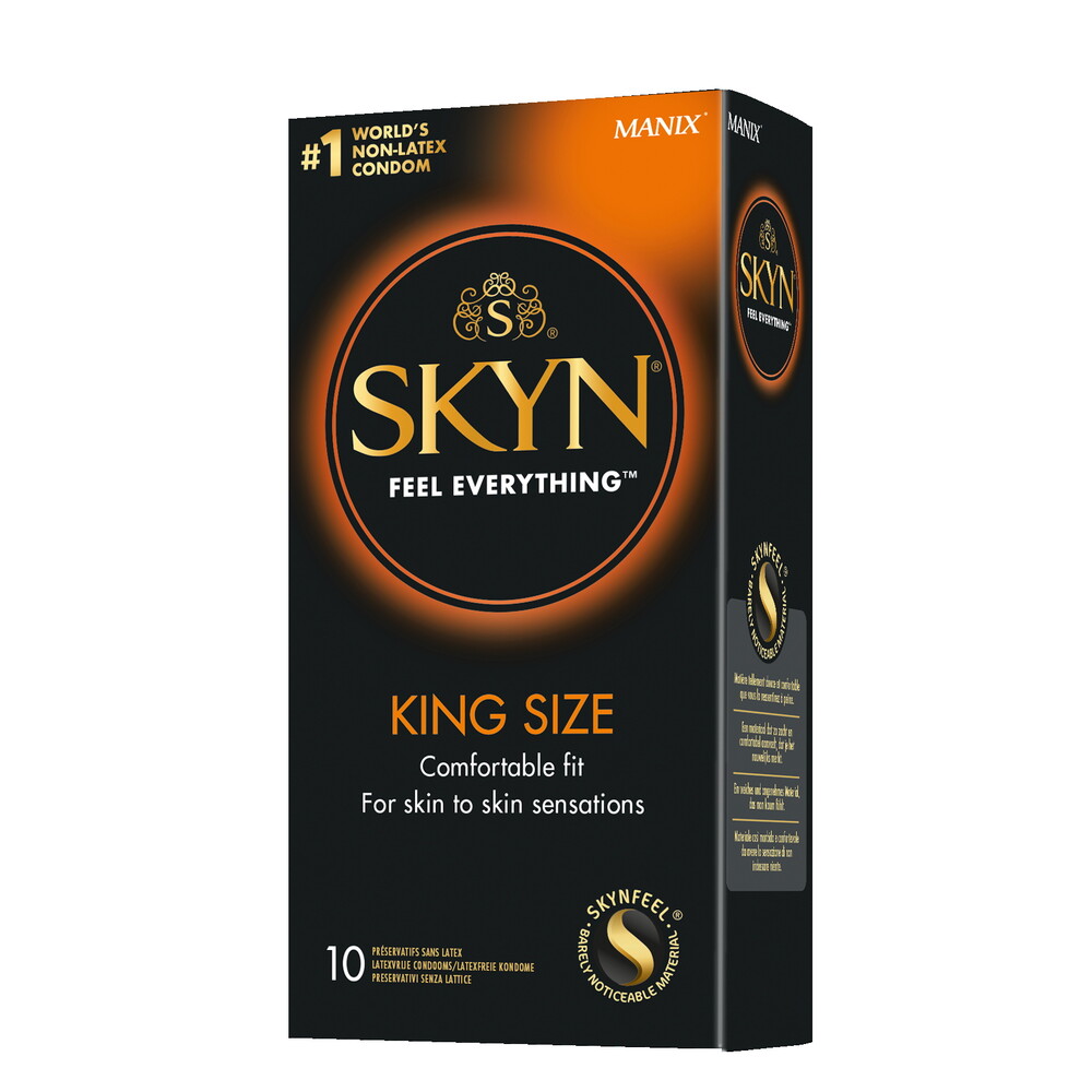 SKYN Latex Free Condoms King Size 10 Pack image 1