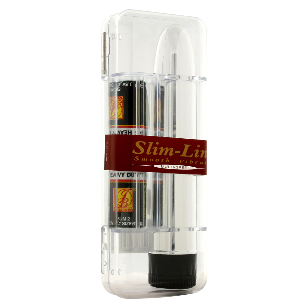 Slimline Smooth Multi Speed Vibrator Silver image 2