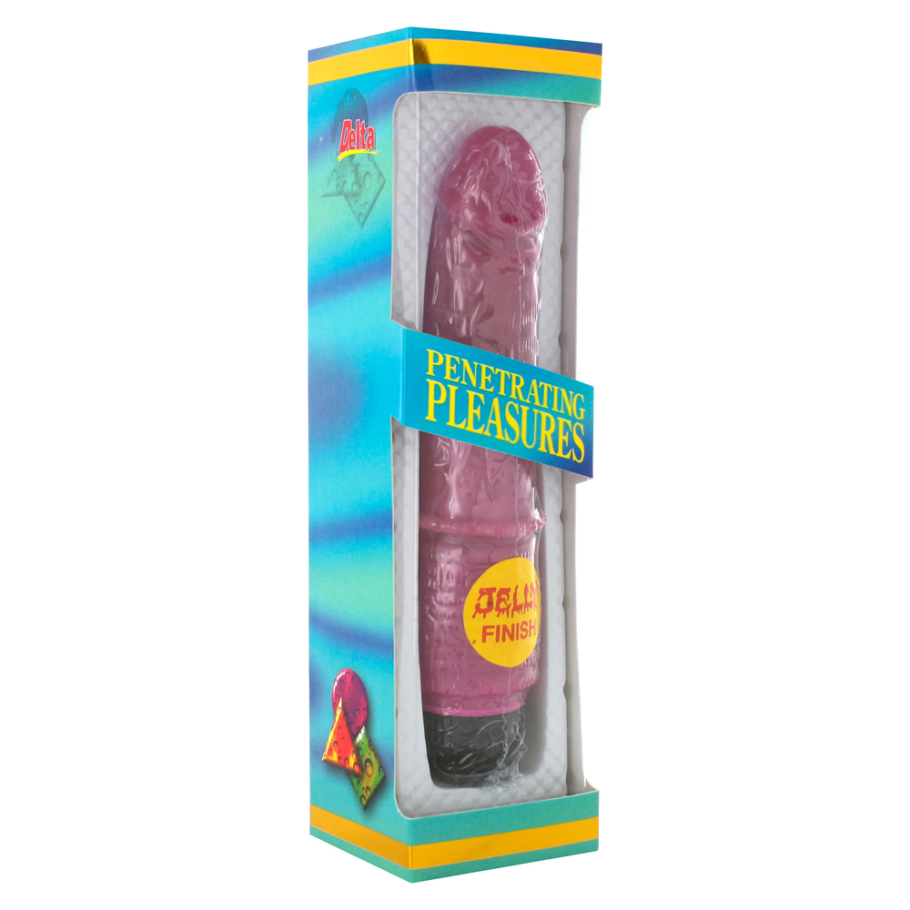 Jelly Vibrator Purple image 2