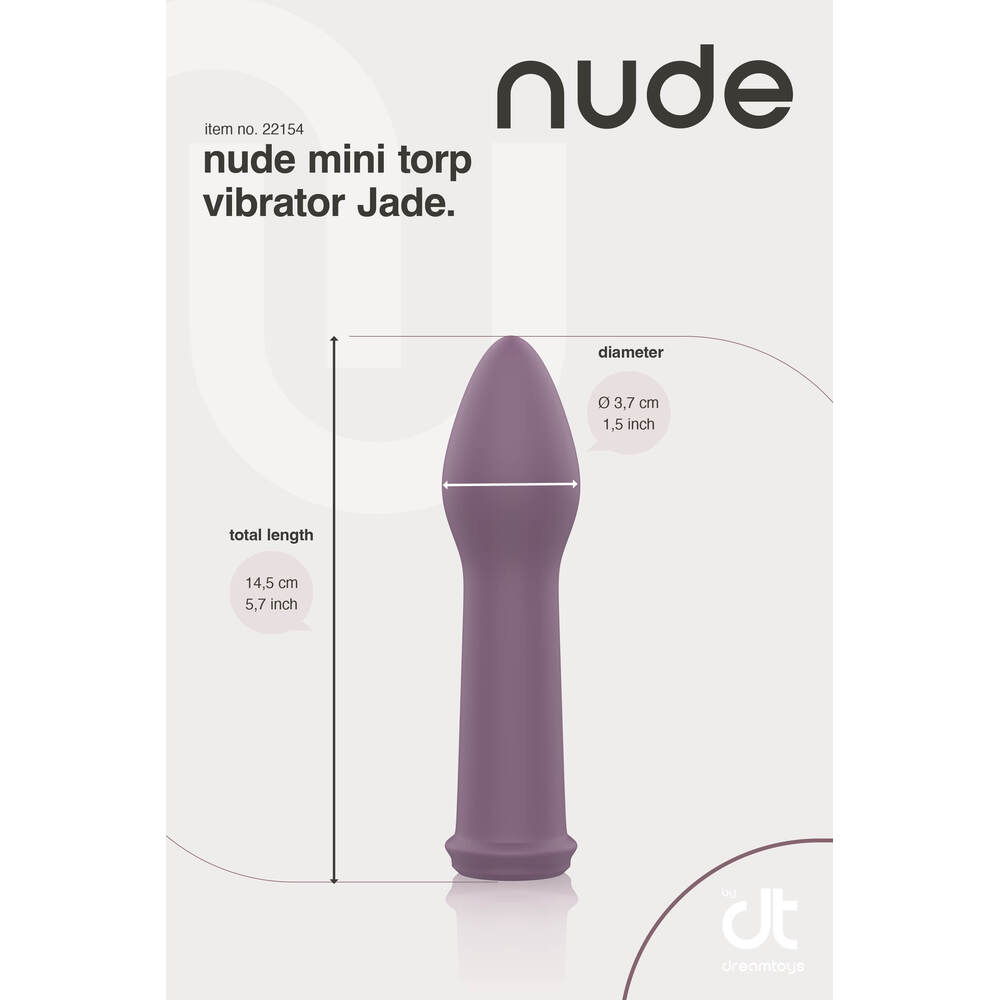 Nude Jade Mini Torp Vibrator image 4