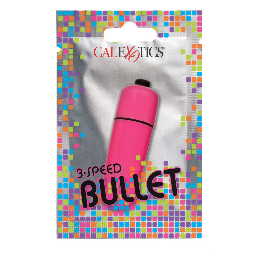 Foil Pack 3Speed Bullet Vibrator Pink image 2