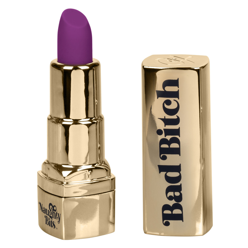 Naughty Bits Bad Bitch Rechargeable Lipstick Vibrator image 1