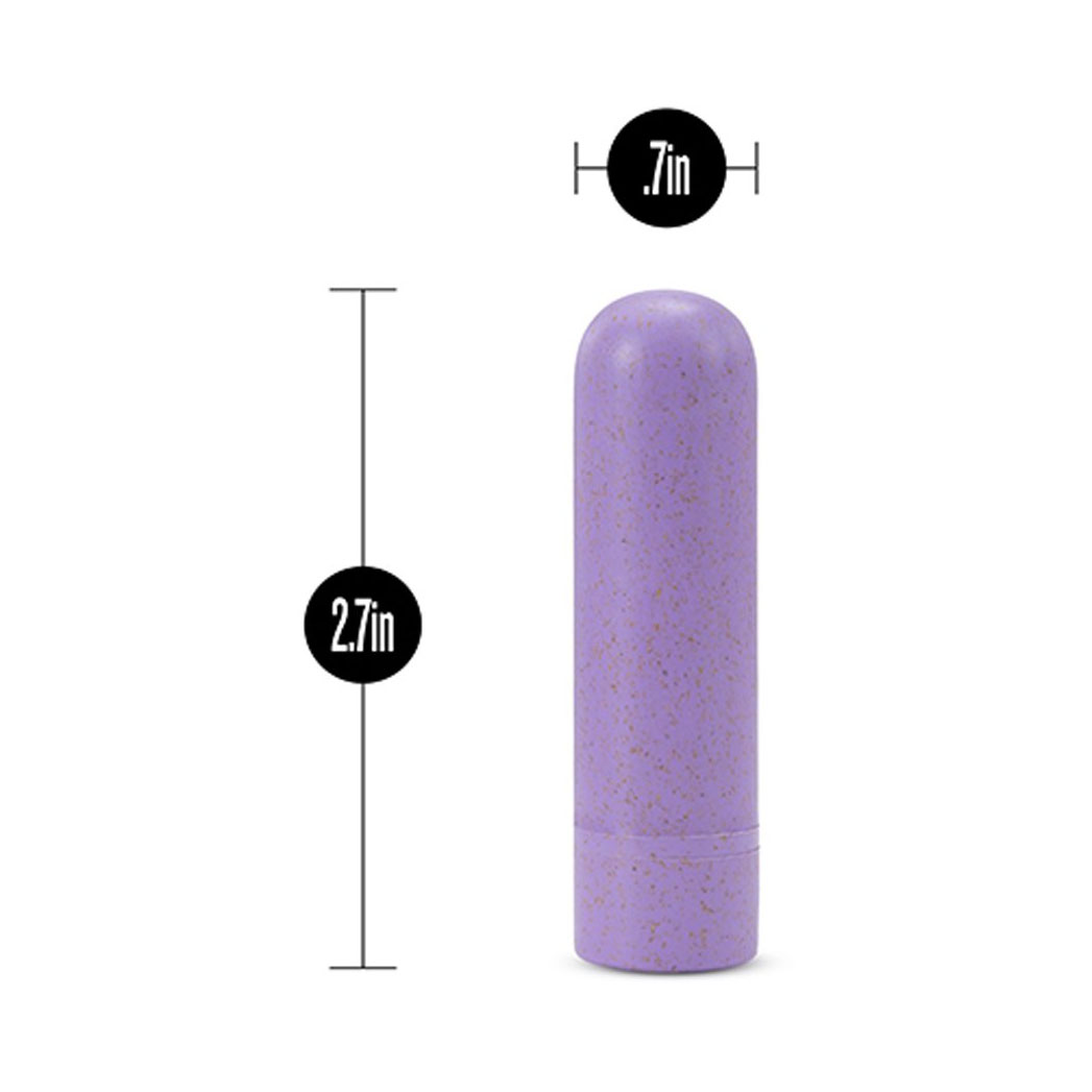 Gaia Biodegradable Rechargeable Eco Purple Bullet image 3