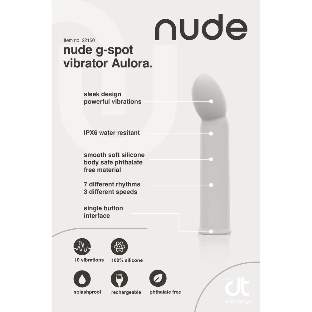 Nude Aulora Mini GSpot Vibrator image 3