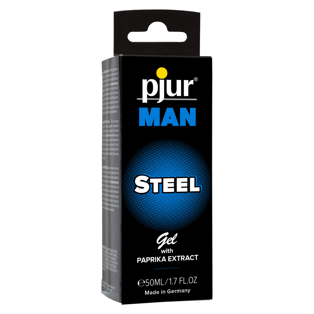 Pjur Man Steel Gel With Paprika Extract Lubricant 50ml image 2