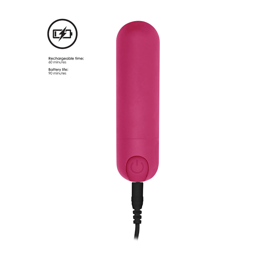 10 speed Rechargeable Bullet Pink image 4