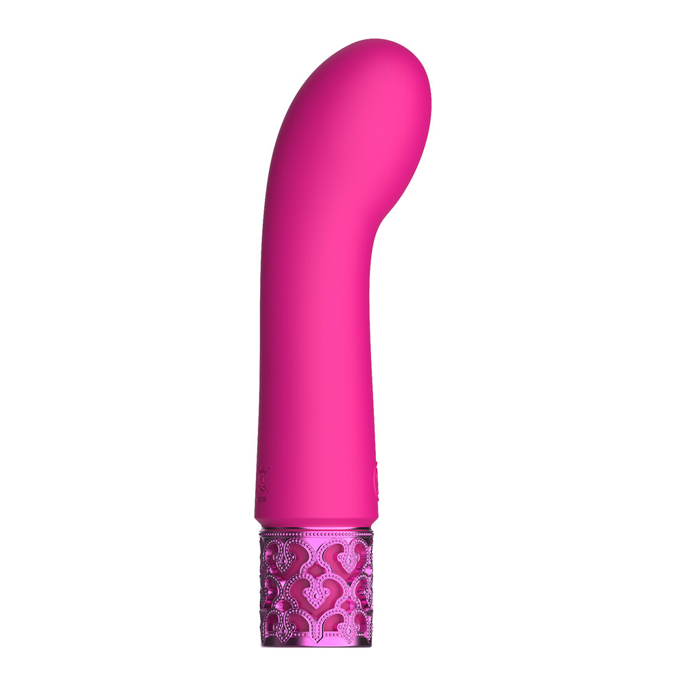 Royal Gems Bijou Rechargeable Silicone Bullet Pink image 1
