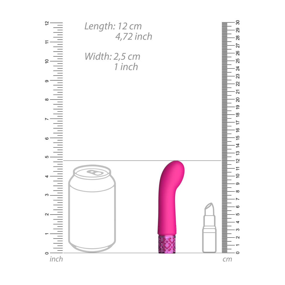Royal Gems Bijou Rechargeable Silicone Bullet Pink image 3