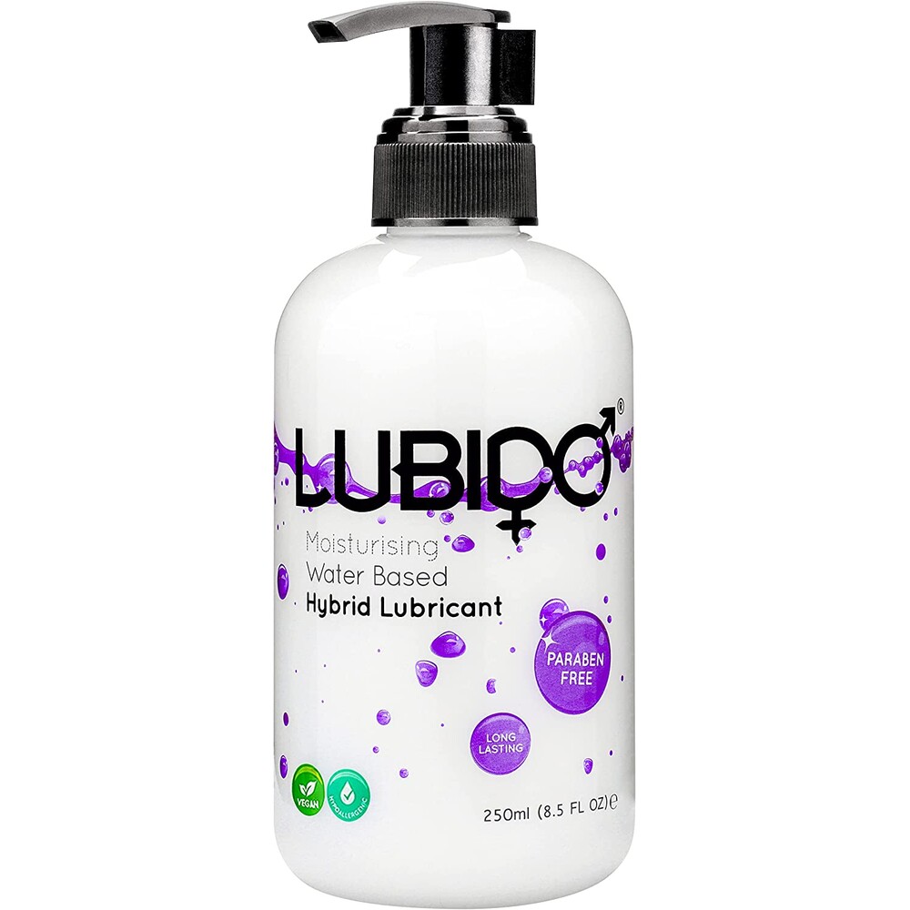Lubido HYBRID 250ml Paraben Free Water Based Lubricant image 1