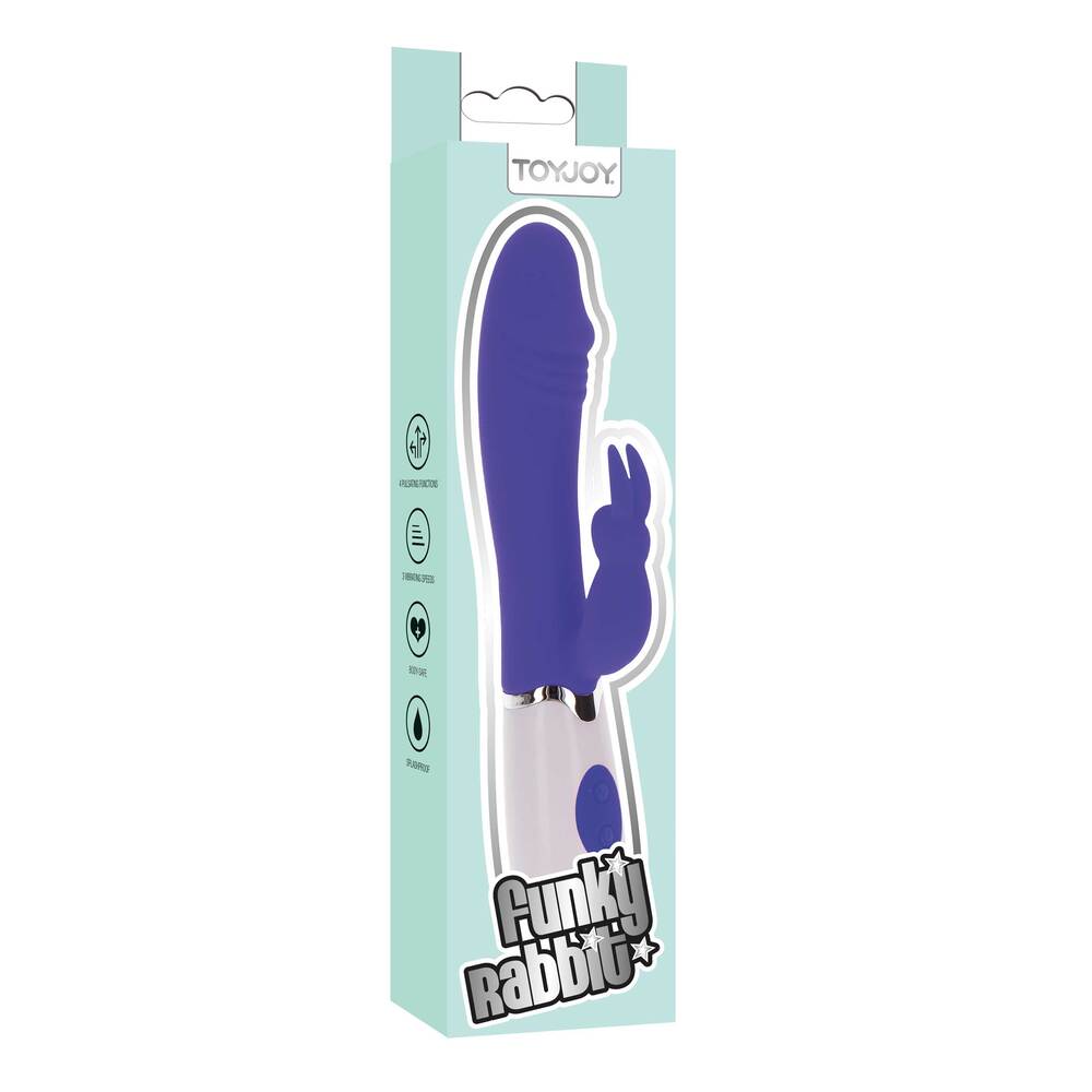 ToyJoy Funky Rabbit Vibrator Purple image 4