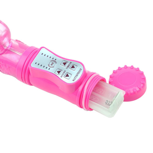 Pink Rabbit Vibrator With Thrusting Motion image 4