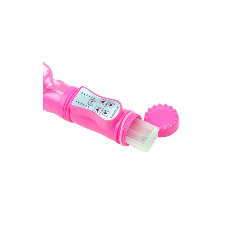 Pink Rabbit Vibrator With Thrusting Motion