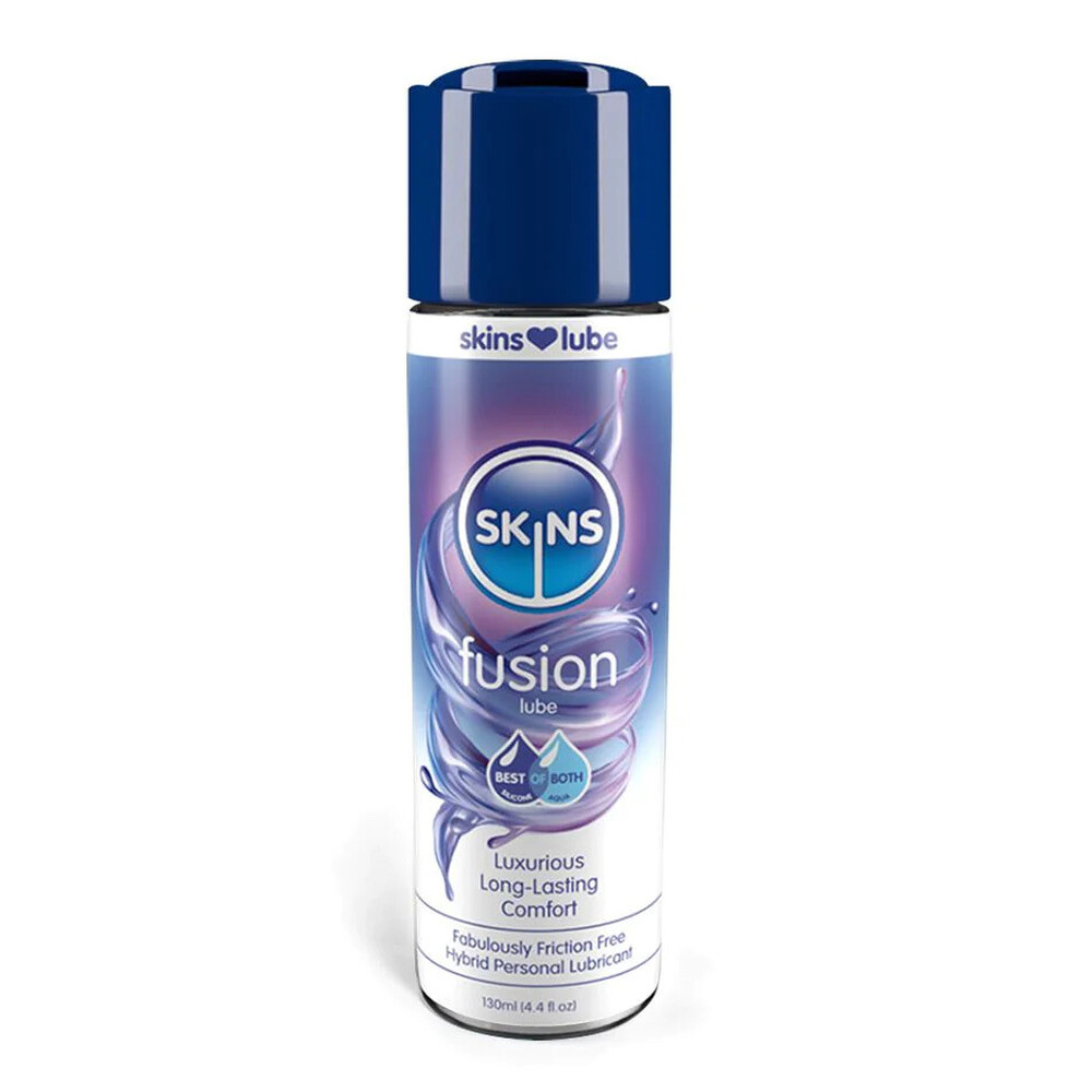 Skins Fusion Hybrid Silicone And Waterbased Lubricant 130ml image 1