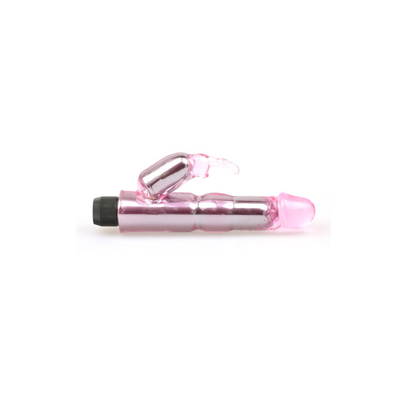 Waves Of Pleasure Crystal Pink Rabbit Vibrator