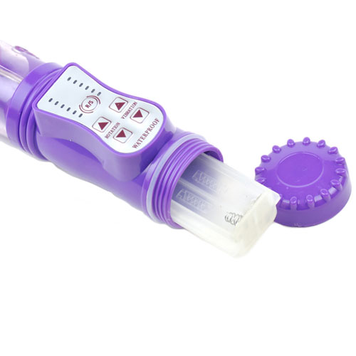 Rabbit Vibrator With Thrusting Motion Purple image 4